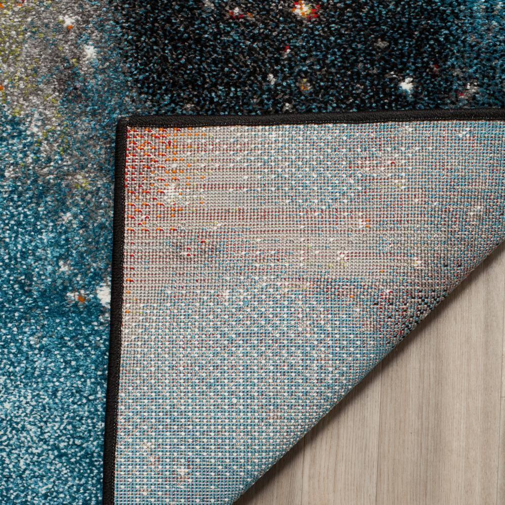 Galaxy GAL109 Power Loomed Indoor Area Rug - Orange/Multi - 4'x6' - Safavieh