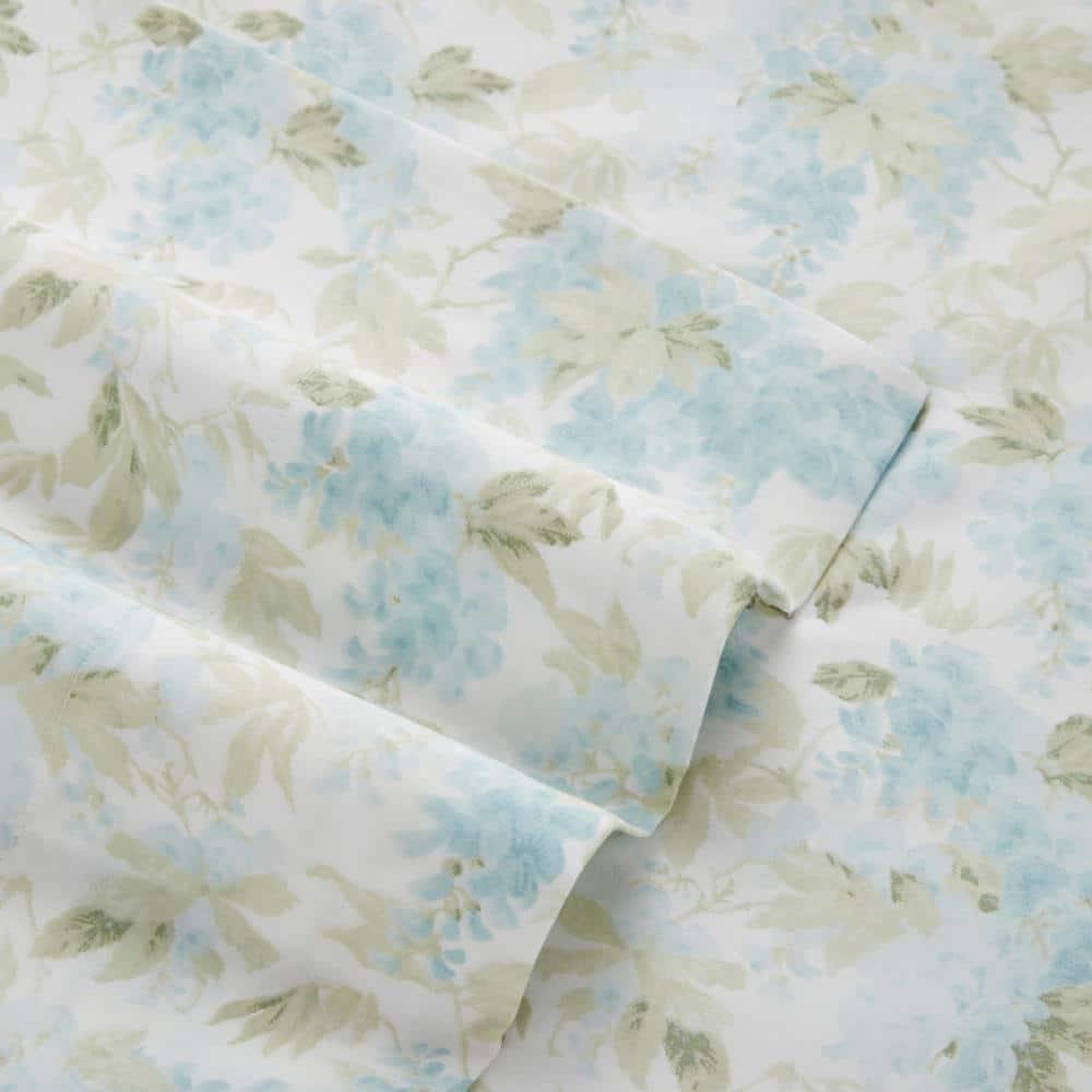 Laura Ashley Laura Ashley Sateen Cotton Printed Sheet Sets