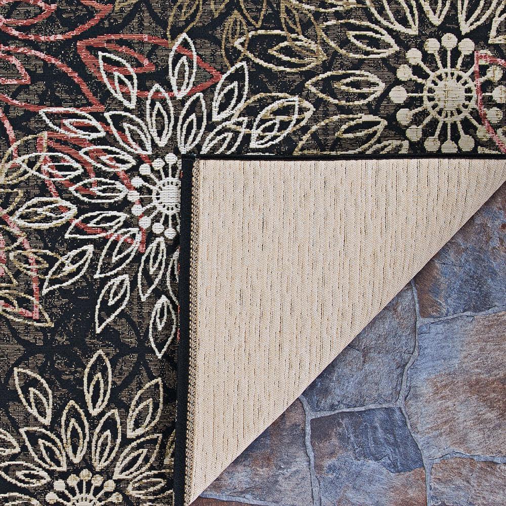 Couristan Dolce Amalfi Indoor/Outdoor Area Rug, 2'3" x 7'10" Runner, Multi