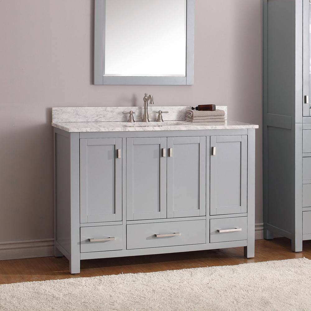 MODERO-VS36-CG Modero 48-in. Single Bathroom Vanity