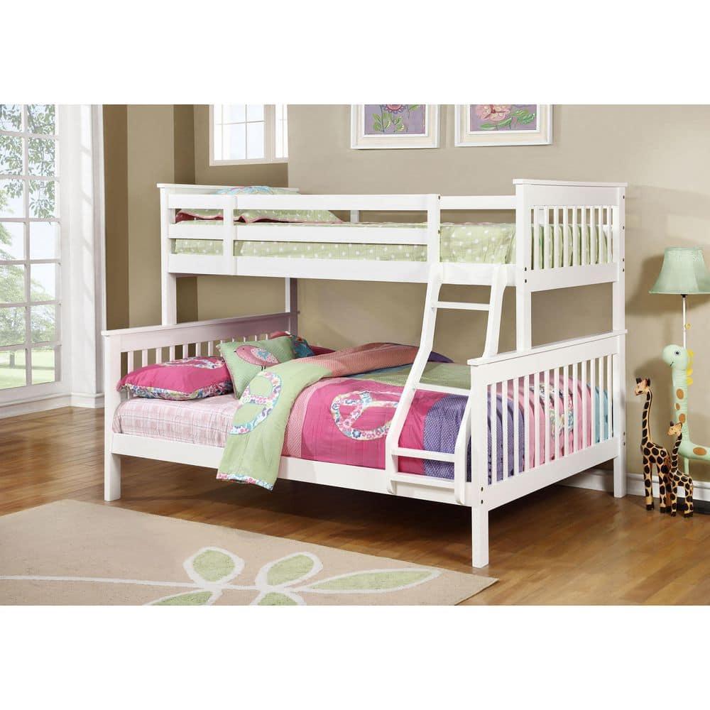 Chapman Twin over Full Bunk Bed White