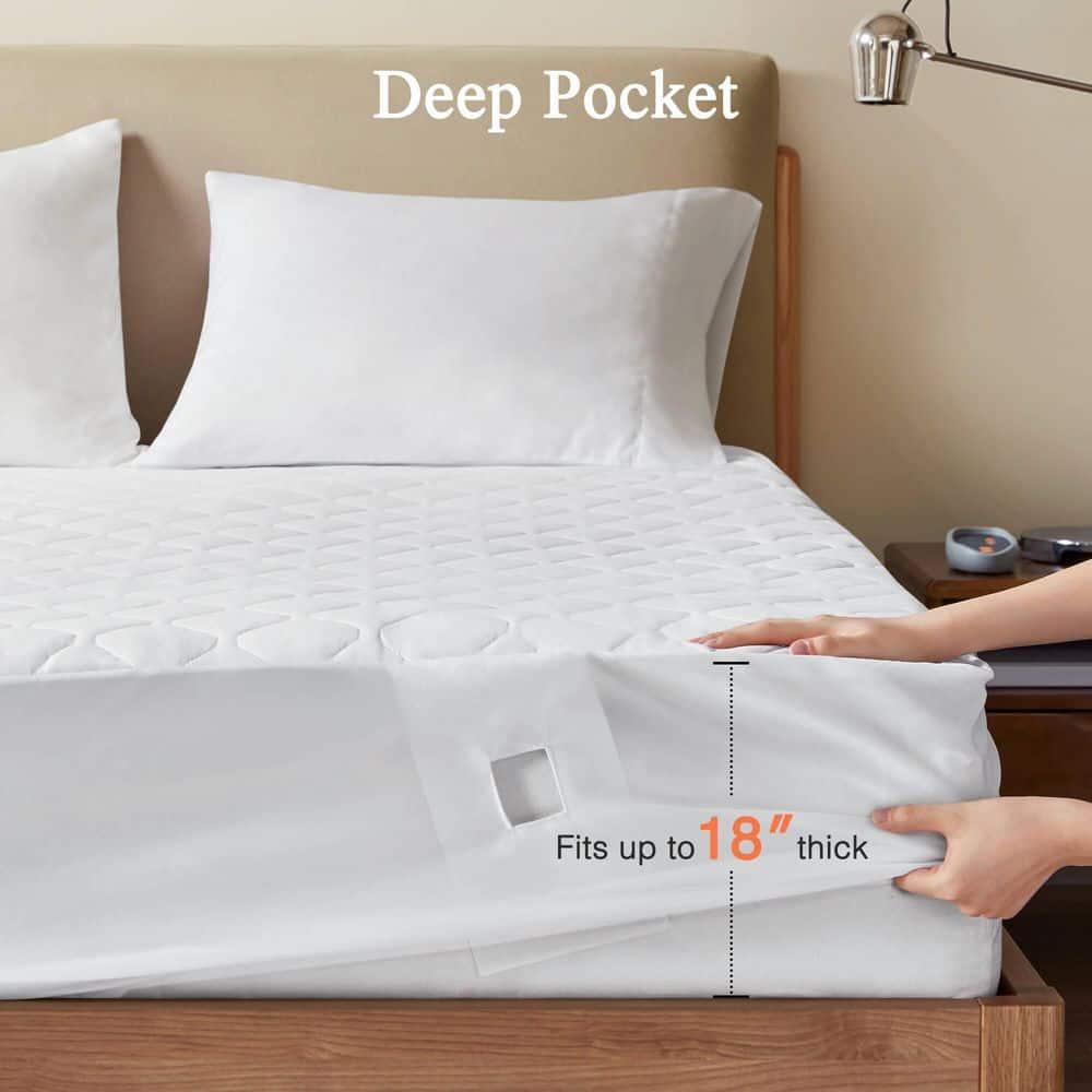 Beautyrest Beautyrest Heated Microfiber Mattress Pad with 3M Scotchgard