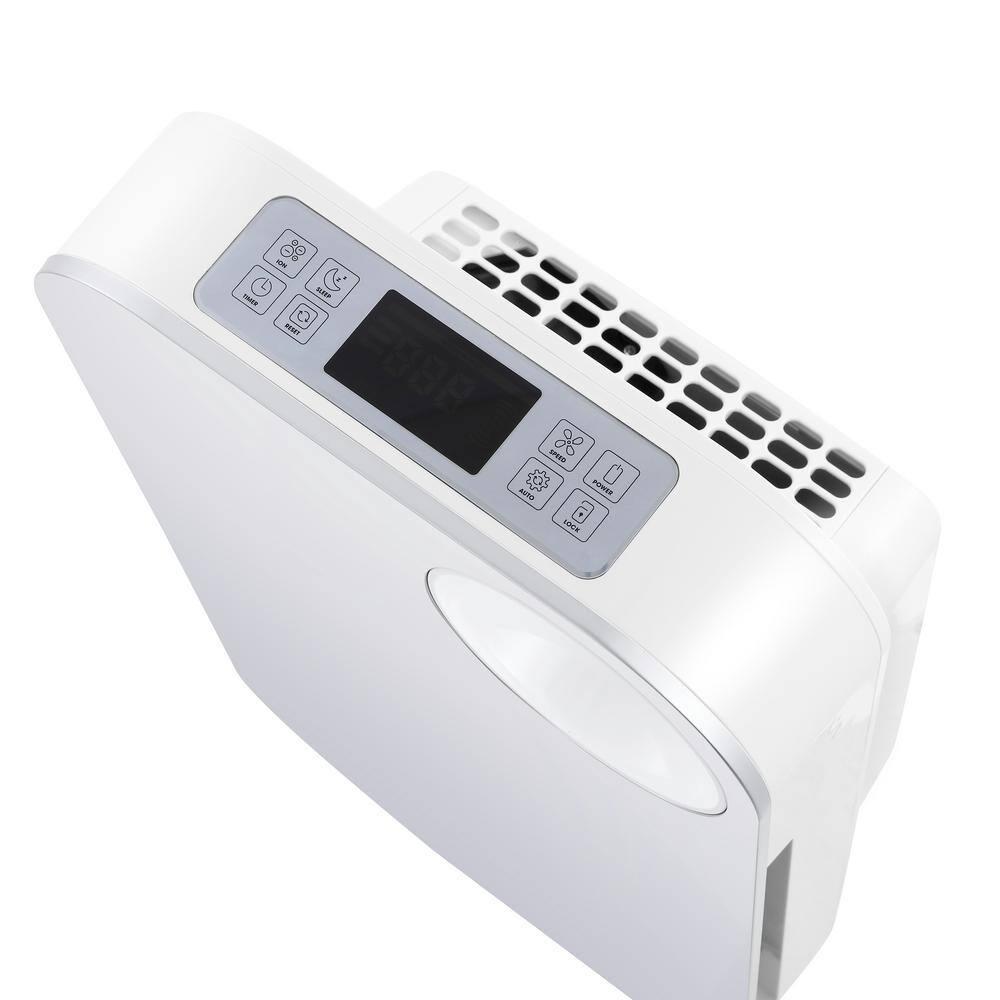 OVAL AIR OVAL AIR 3-Stage H13 True HEPA 5-in-1 Air Purifier reduces Allergies, Asthma, Pets, Odor, Smoke