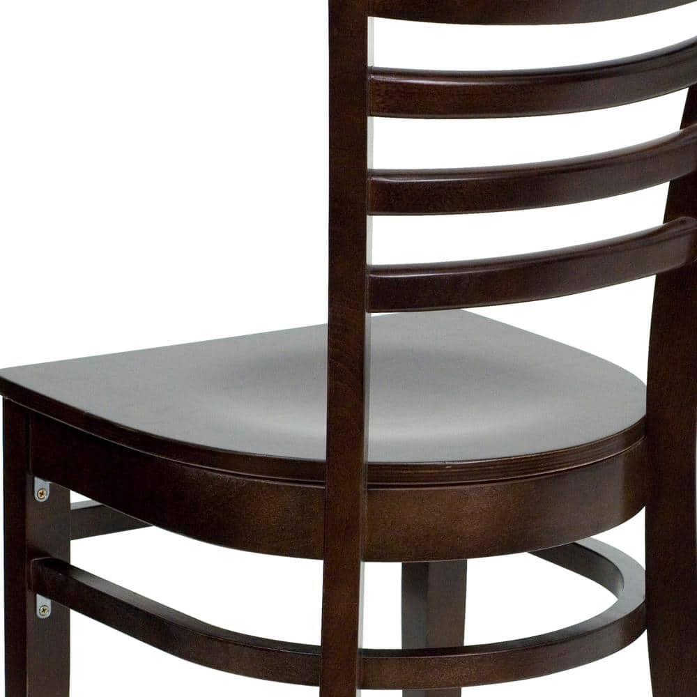 Red Barrel Studio® Ladder Back Wooden Restaurant Chair