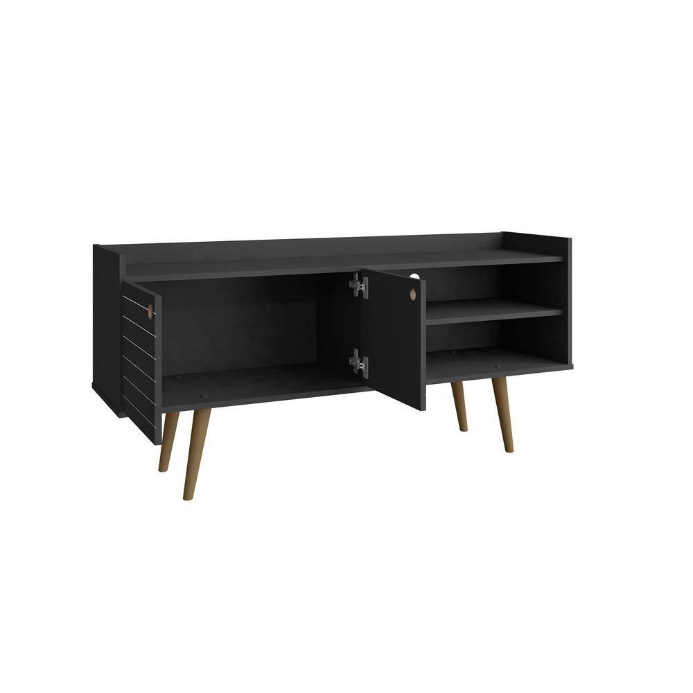 Bogart 53.54" Mid-Century Modern TV Stand  and Nature