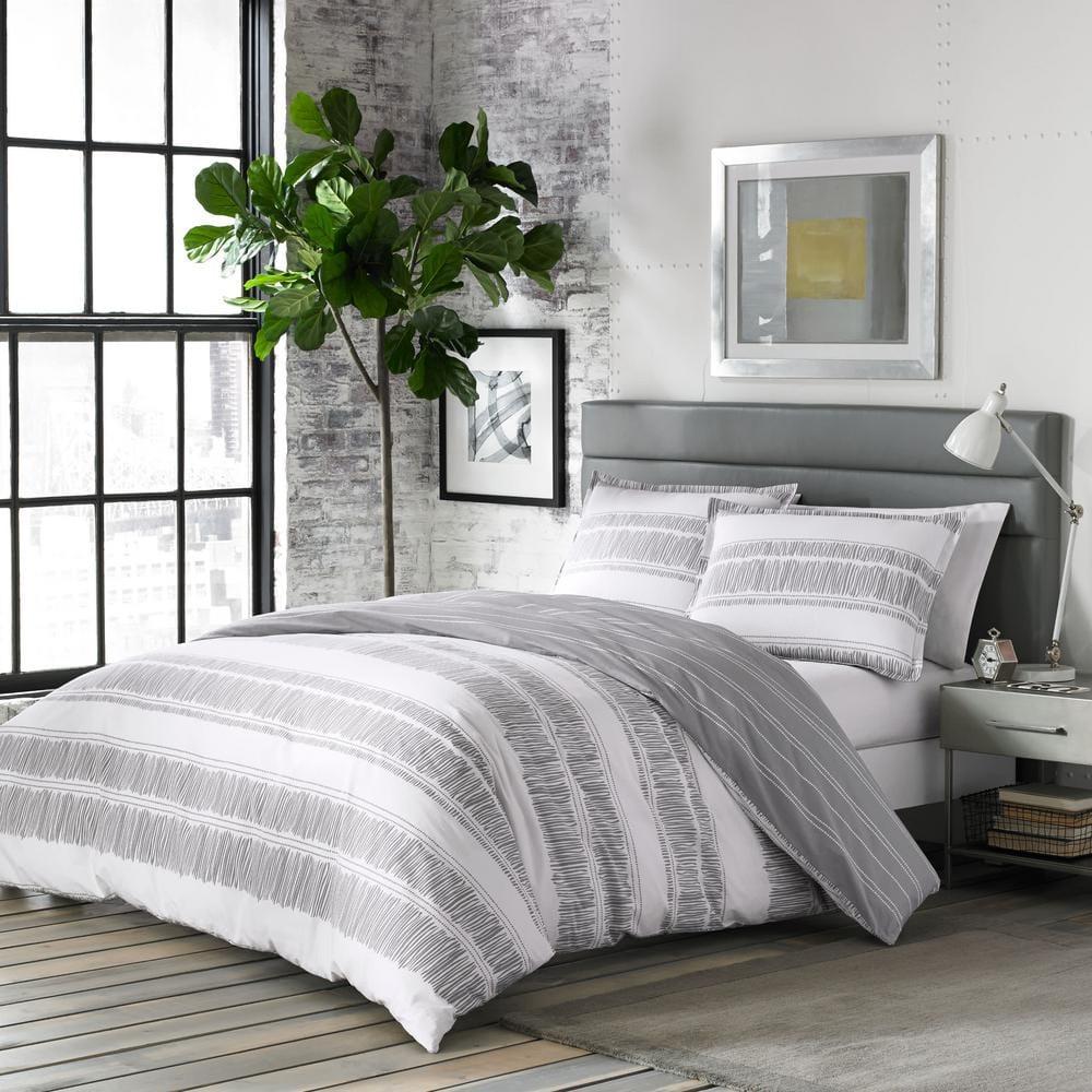 Ziggy 100% Cotton Reversible Duvet Cover Set