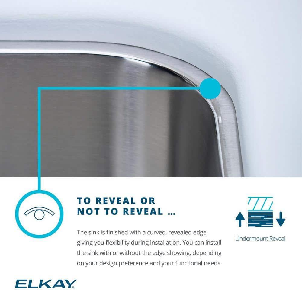Elkay 14" L x 12" W Undermount Kitchen Sink