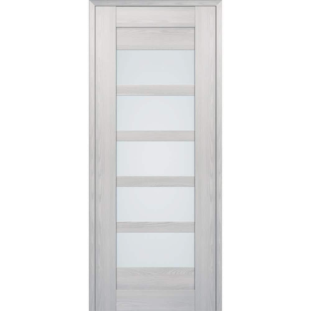 Belldinni Avon 07-07 Panelled Manufactured Wood and Glass Interior Door Slab