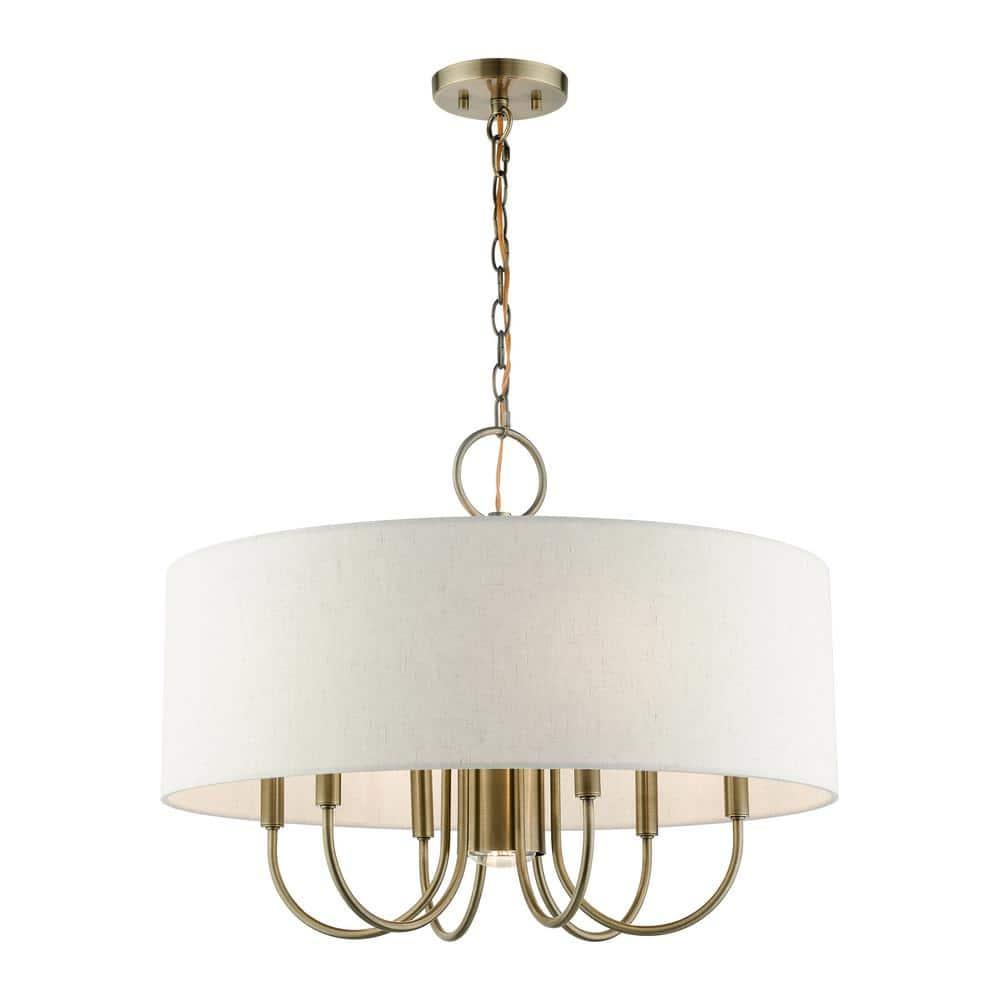 Dovecove Winscombe Shaded Drum Chandelier