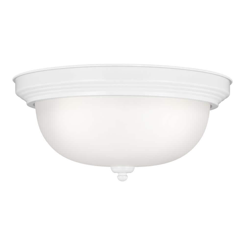 Seagull 77065-15 Three Light Ceiling Flush Mount