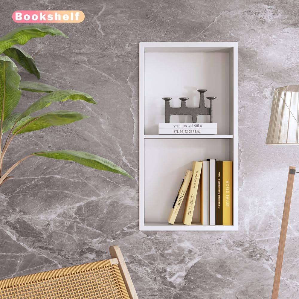 Hypertaire Double Layer Recessed Shower Niche No Tile Needed