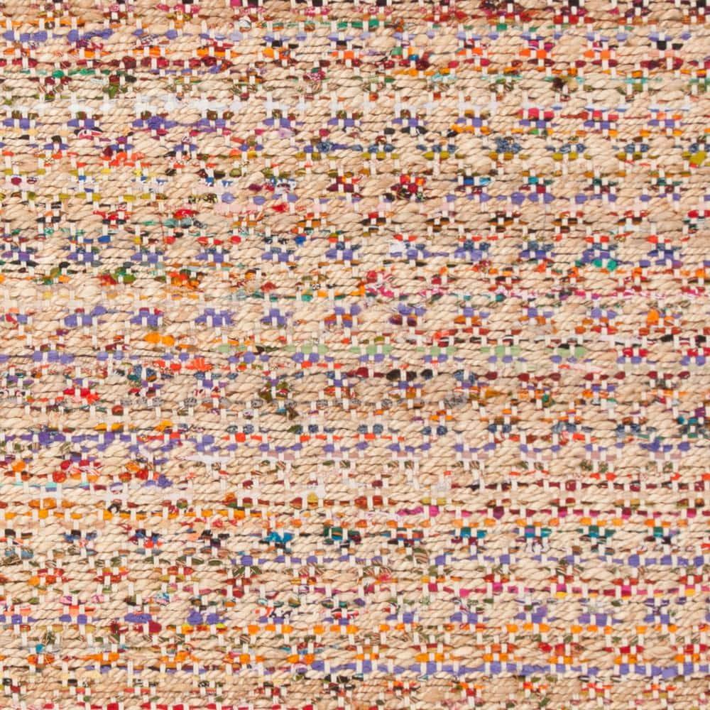 Cape Cod CAP305 Hand Woven Area Rug - Red/Natural - 6'x9' - Safavieh..