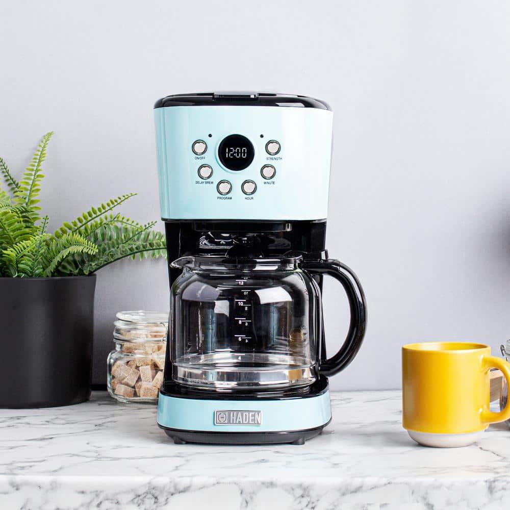 Haden Coffee Machine, 12 Cup Programmable Drip Coffee Maker