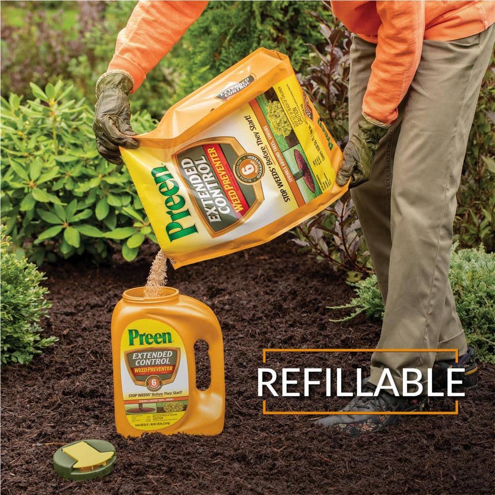 Preen Extended Control Weed Preventer - 10 lb. Bag - Covers 1,630 Sq. ft.