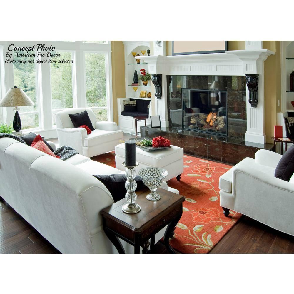 4-3/4 in x 3-1/2 in Unfinished Solid Hardwood Round Sofa Leg
