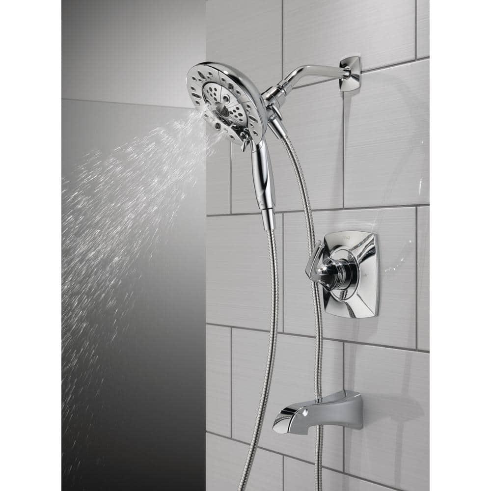 Vesna Single-Function Tub Shower Faucet Set, Shower Trim Kit with In2ition Shower Head and Valve