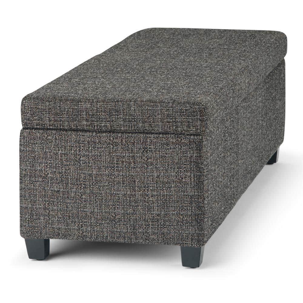 Simpli Home Avalon Storage Ottoman Bench,Assembled