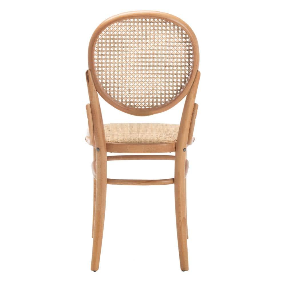 Sonia Cane Dining Chair (Set of 2) - DCH9504 - Natural - Safavieh