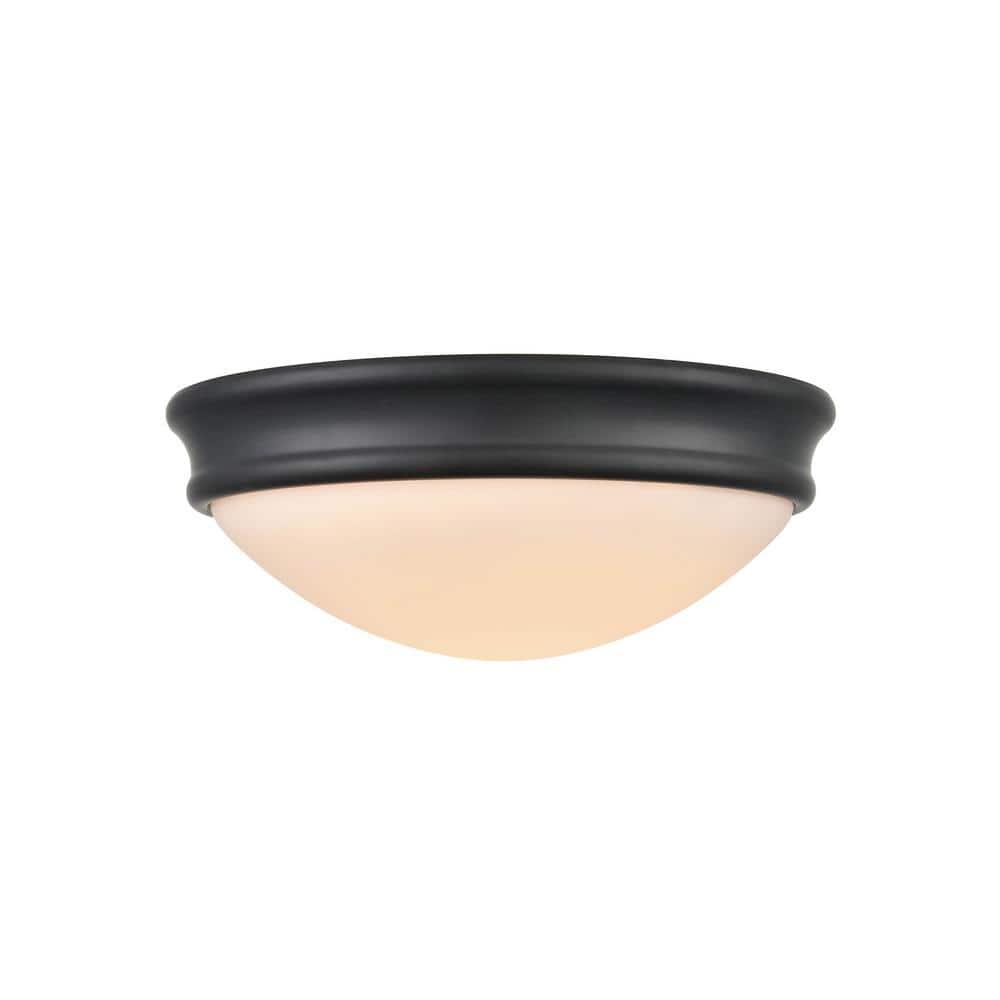 Millennium Lighting 1 - Light Flush Mount in  Matte Black