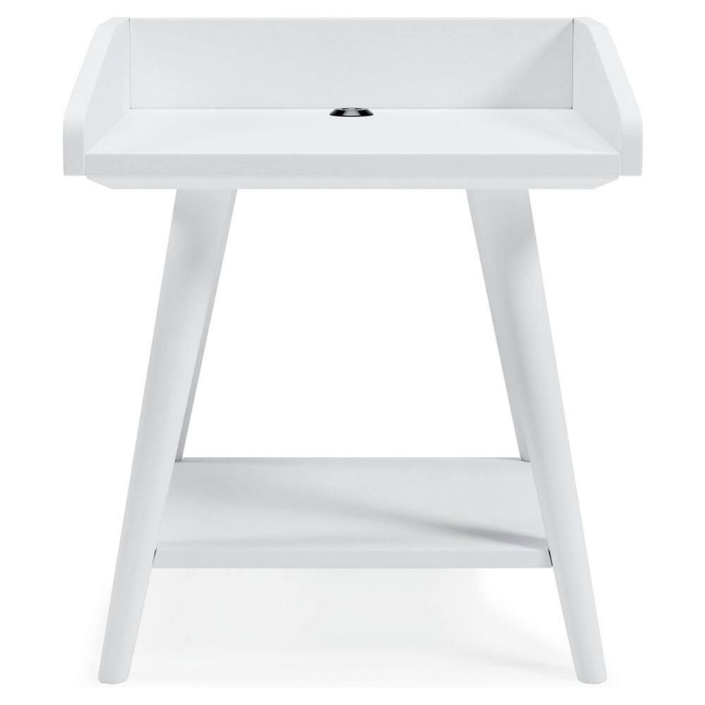 Signature Design by Ashley Casual Blariden Accent Table  White