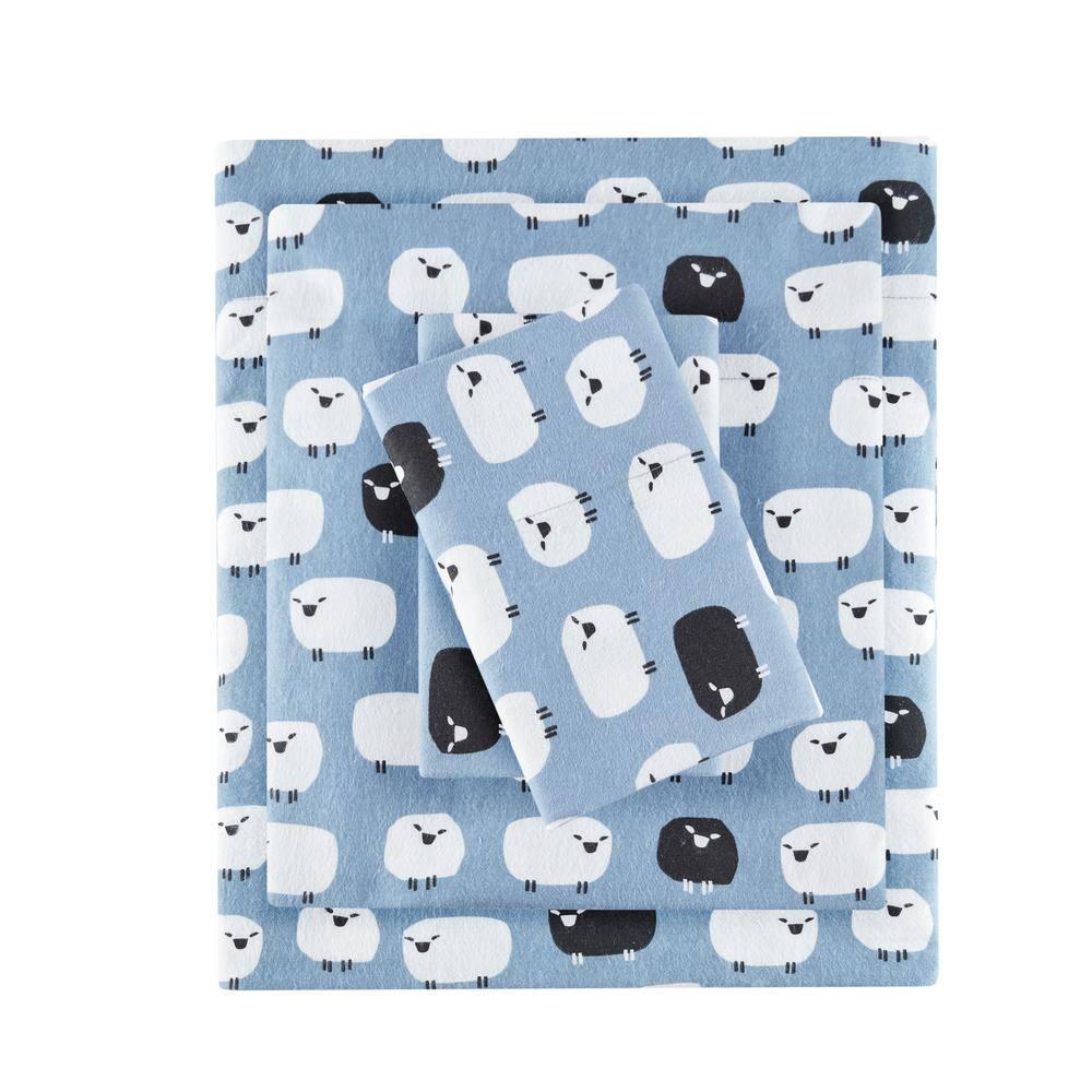 Woolrich 100% Cotton Flannel Sheet Set