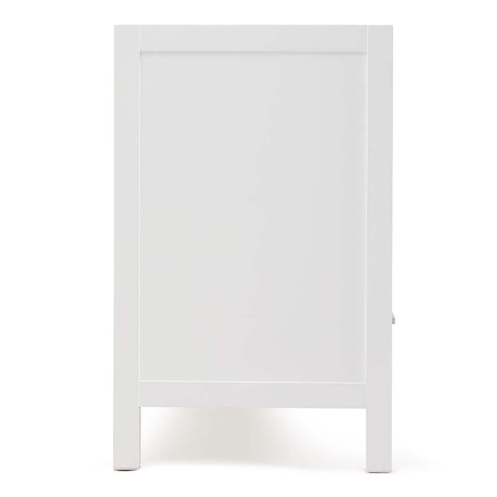 Ariel A073d-Bc Cambridge 72" Double Free Standing Vanity Cabinet Only - White