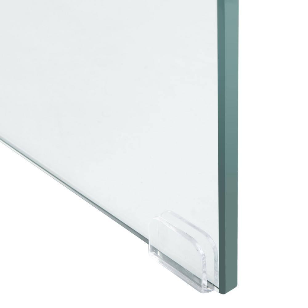 Kayley Coffee Table - Glass/White - Safavieh