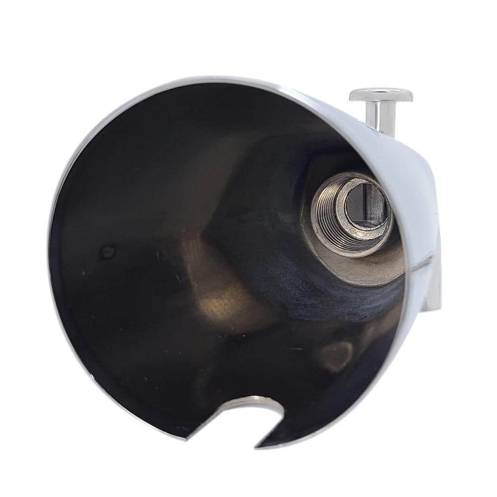 5-1/4" Reach Wall Mount Tub Spout with Front Diverter