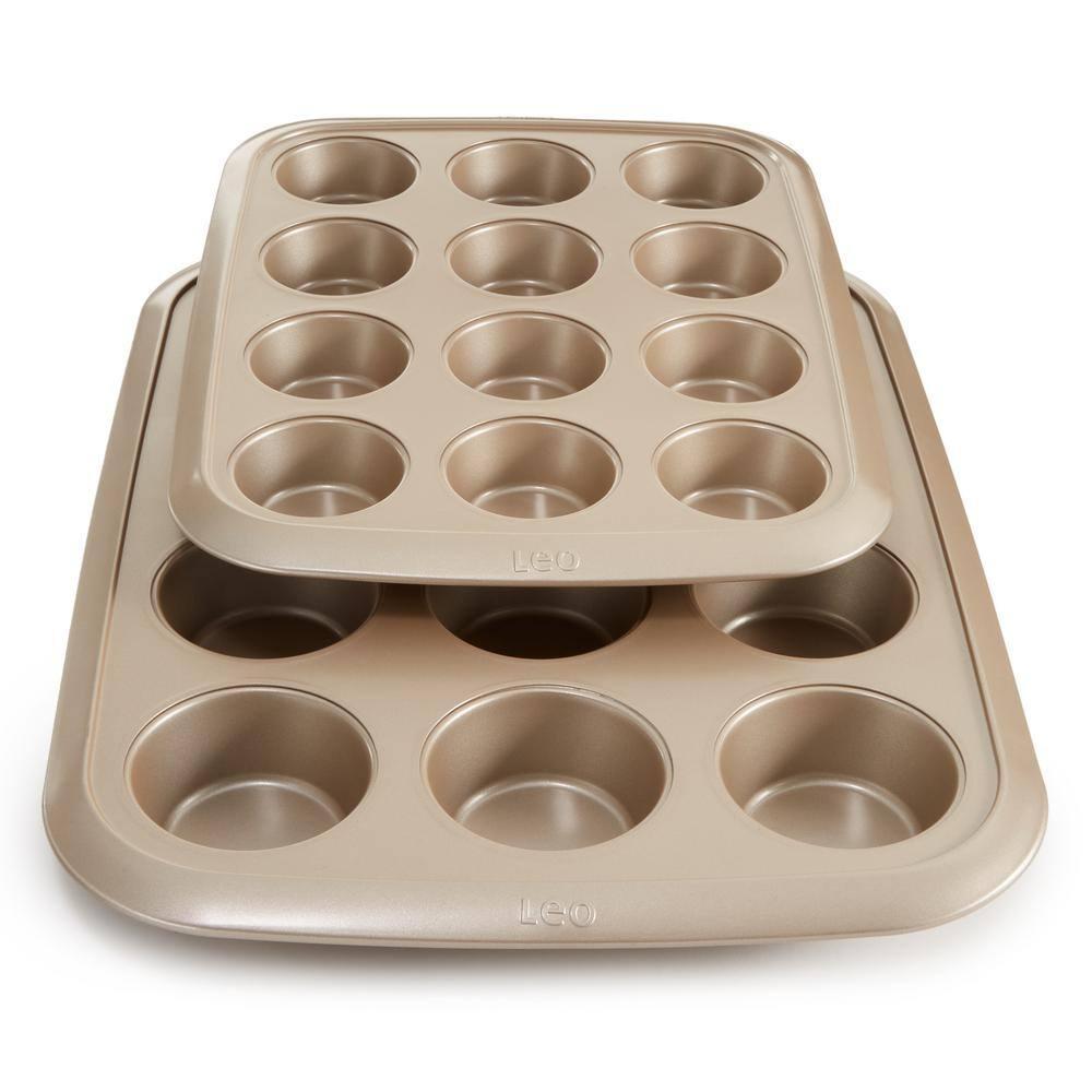 BergHOFF BergHOFF Balance Non-stick Carbon Steel 12-cup Muffin Pan 3.25"