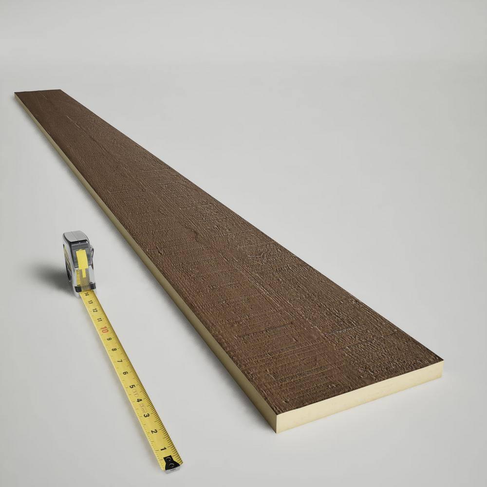 Ekena Millwork Rough Cedar Endurathane Faux Wood Beam Plank
