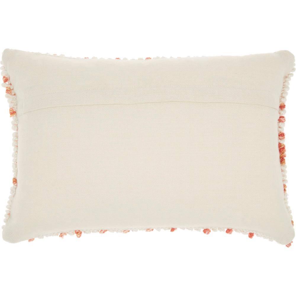 Nourison Outdoor Pillows Coral Decorative Throw Pillow , 14"X20"