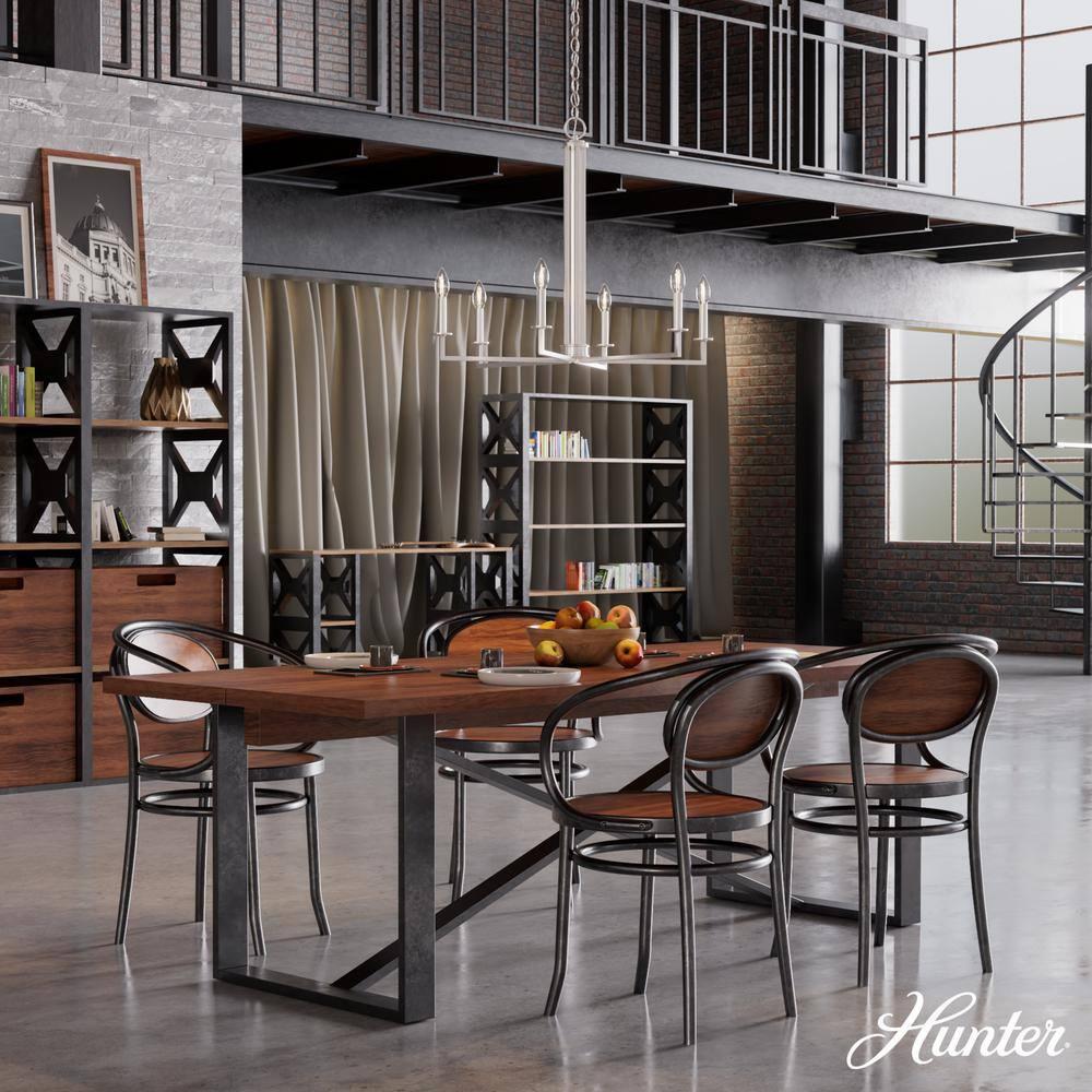 6 - Light Geometric Classic Chandelier