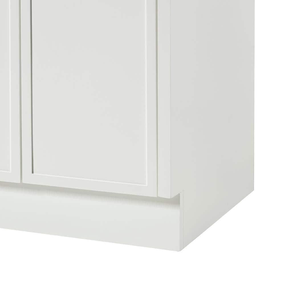 Ariel Kelley 66 Inch Double Sink Base Cabinet In Oak