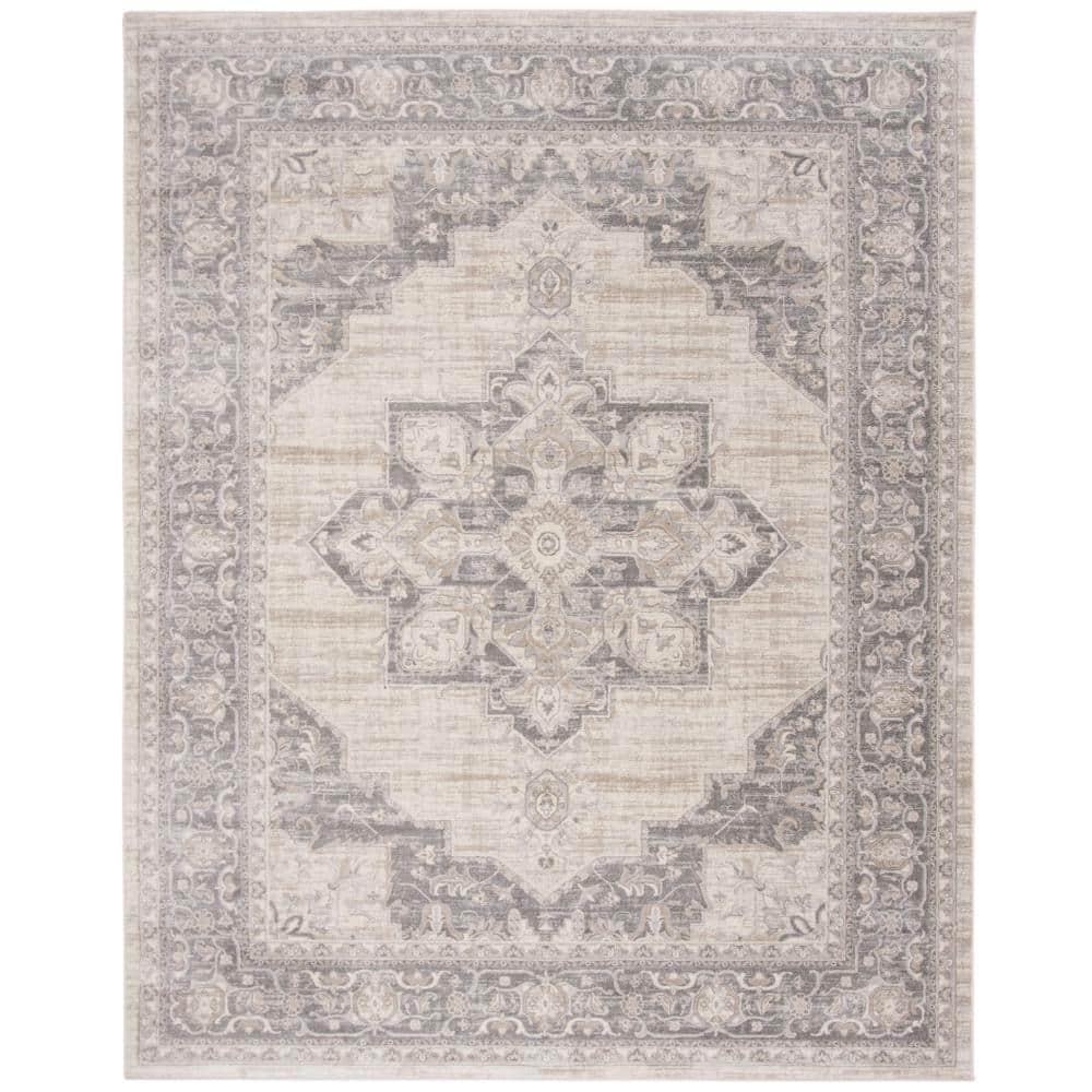 Kelly Clarkson Home Cardy Oriental Cream/Gray Area Rug & Reviews | Wayfair