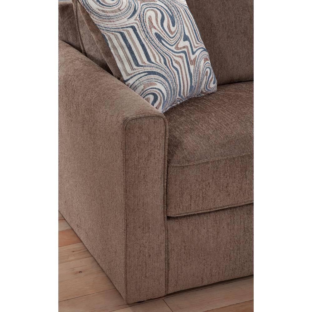 American Furniture Classics Delilah Model 8-020-A441V2 Loveseat with 2 Throw Pillows for Indoor Use