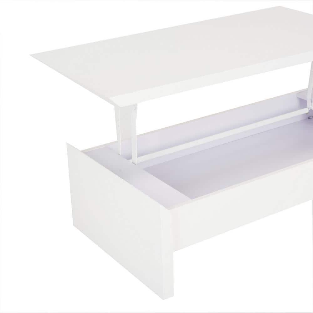 Kinsley Lift-Top Coffee Table - White - Safavieh