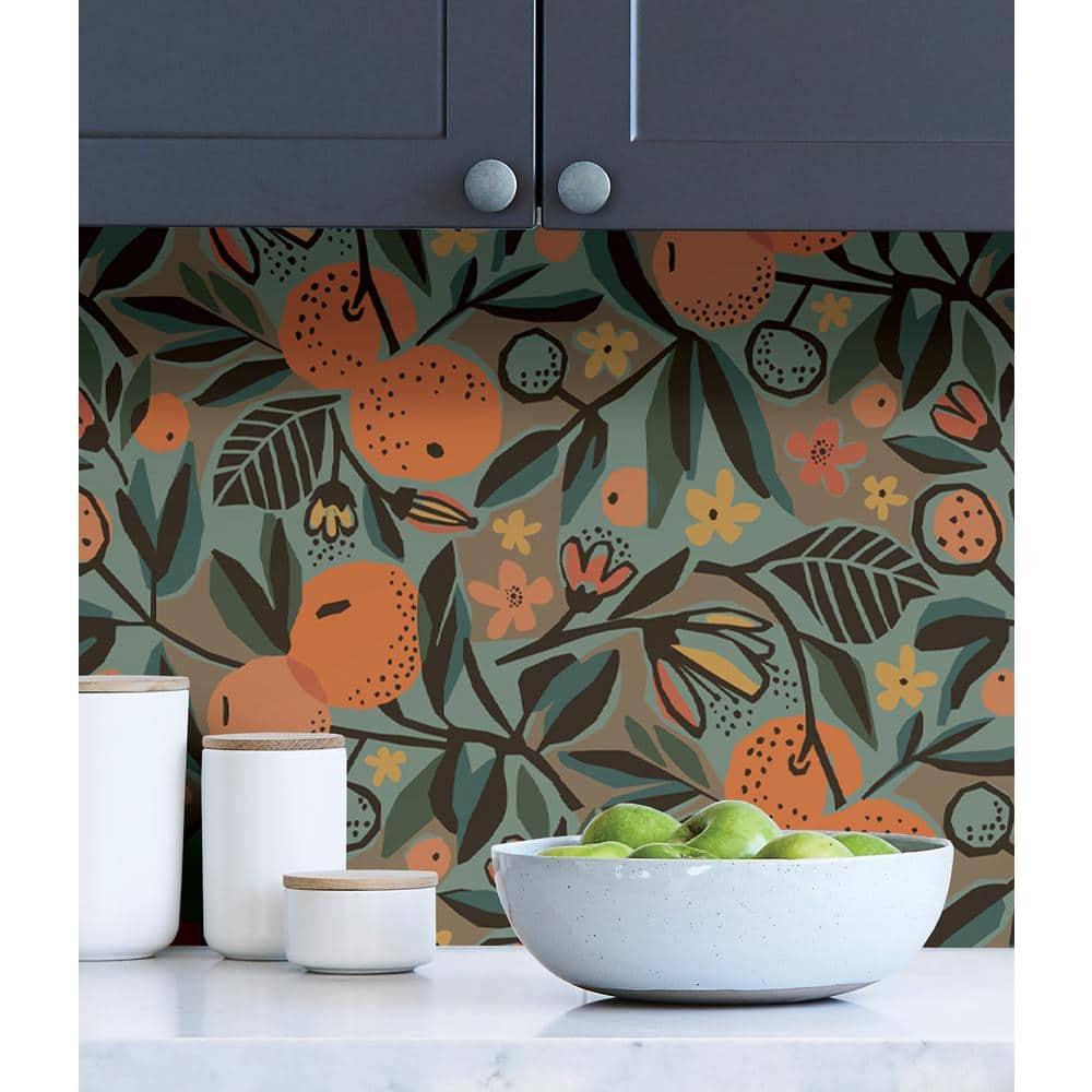 Peel & Stick Floral Roll