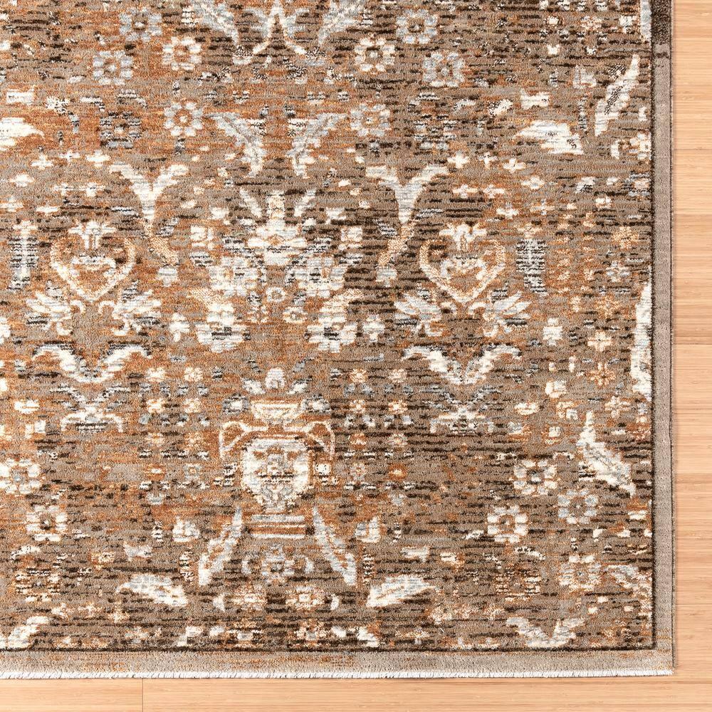 Gertmenian Damita Gavi Traditional Moroccan Brown/Tan/Beige/Ivory Polypropylene Area Rug
