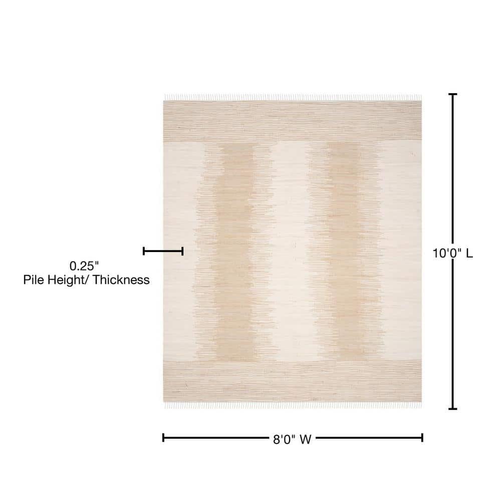 Montauk MTK752 Hand Woven Area Rug - Beige - 8'x10' - Safavieh.