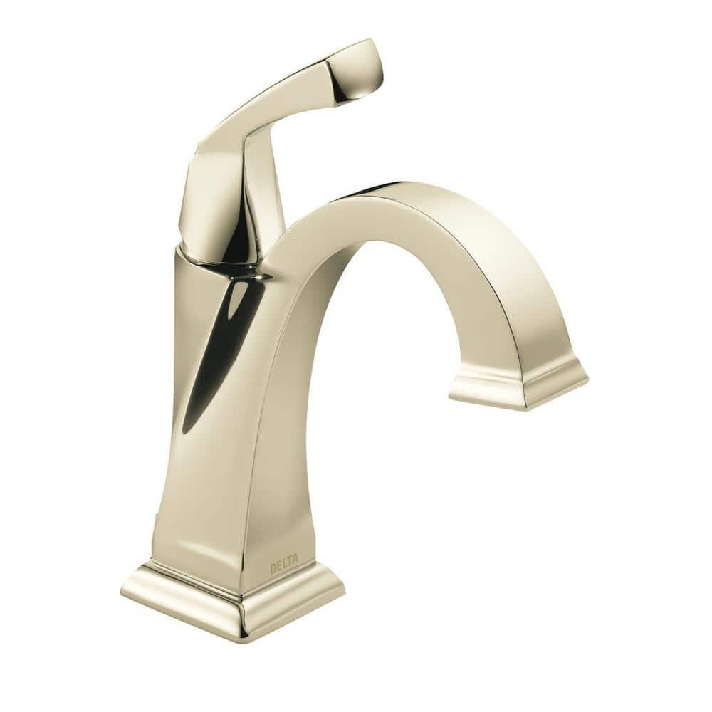 Dryden Single Hole Bathroom Faucet with Drain Assembly, Single Handle Bathroom Sink Faucet