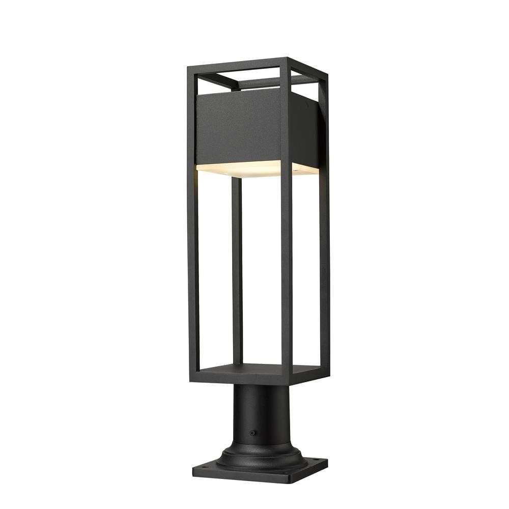 Z-Lite Barwick 1 - Light Lantern in  Black