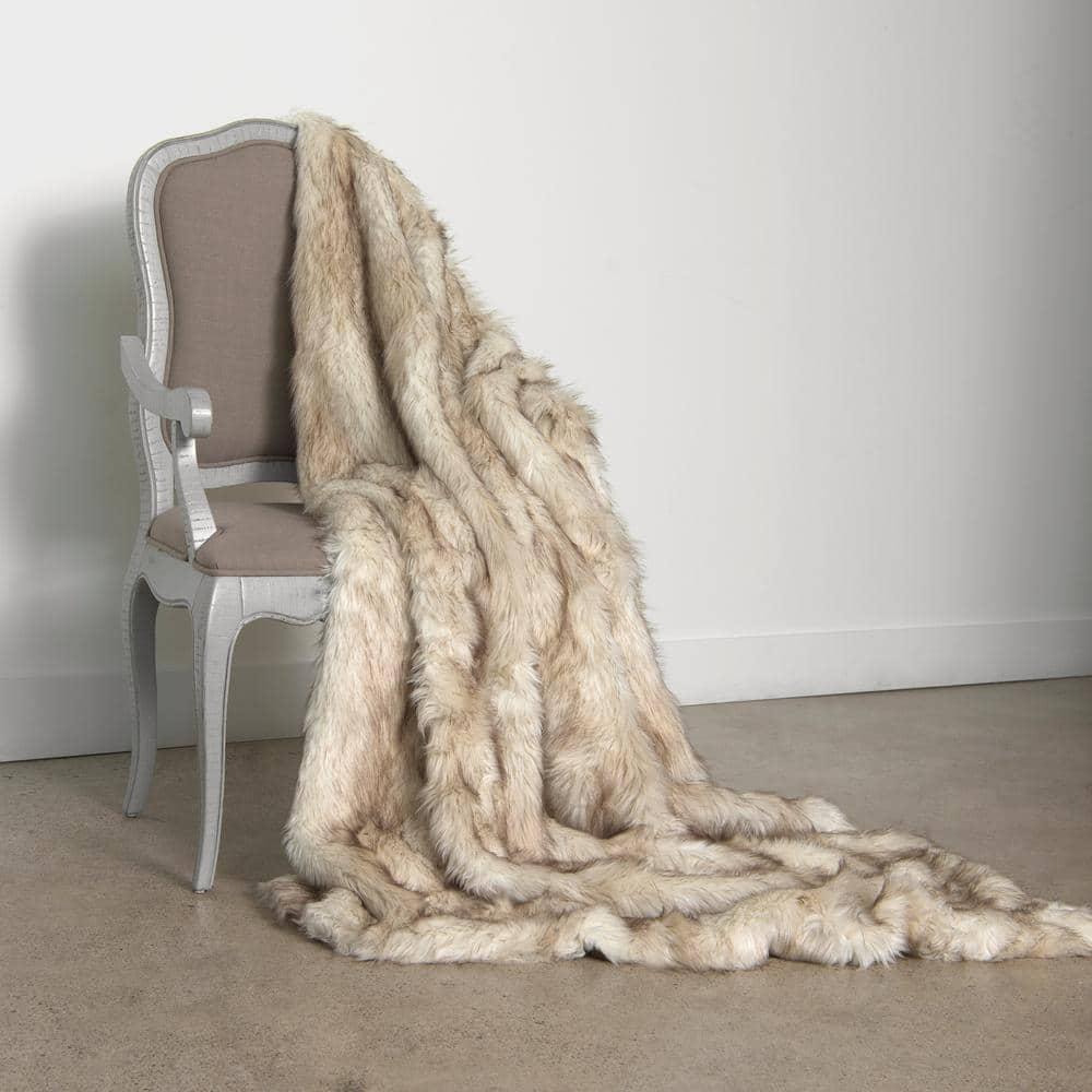 Faux Fur Throw