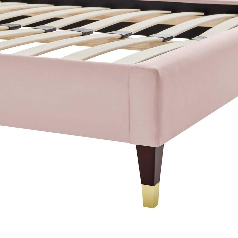 Modway Harlow King Performance Velvet Platform Bed Frame
