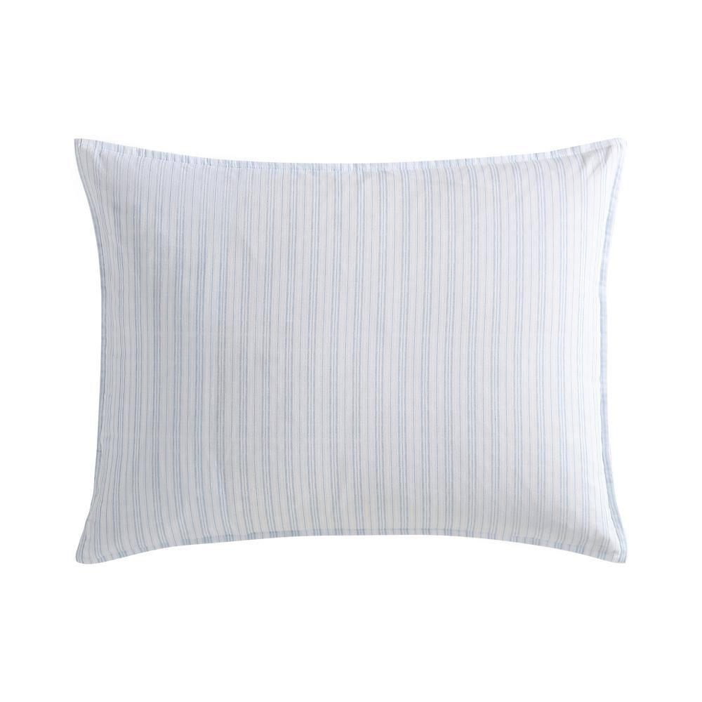 Laura Ashley Belinda Blue Cotton Comforter Reversible Set