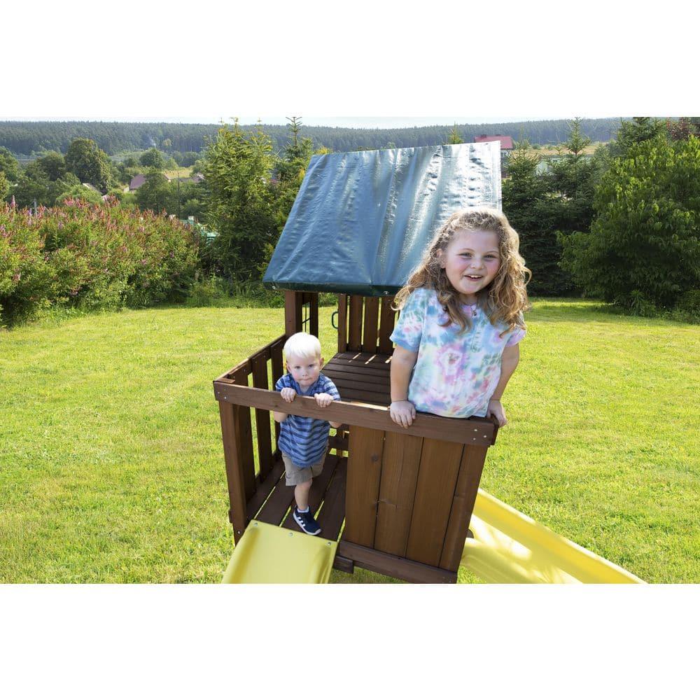 Swing-n-Slide Castlebrook Wooden Play Swing Set