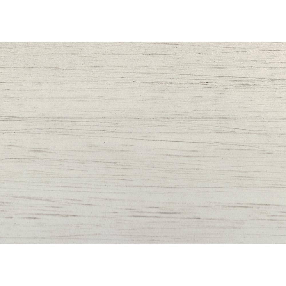 Rome 64 Inch TV Media Entertainment Console, White, Brown, Solid Wood