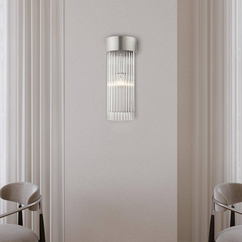 Livex Lighting Norwich 1 - Light Sconce in  Brushed Nickel