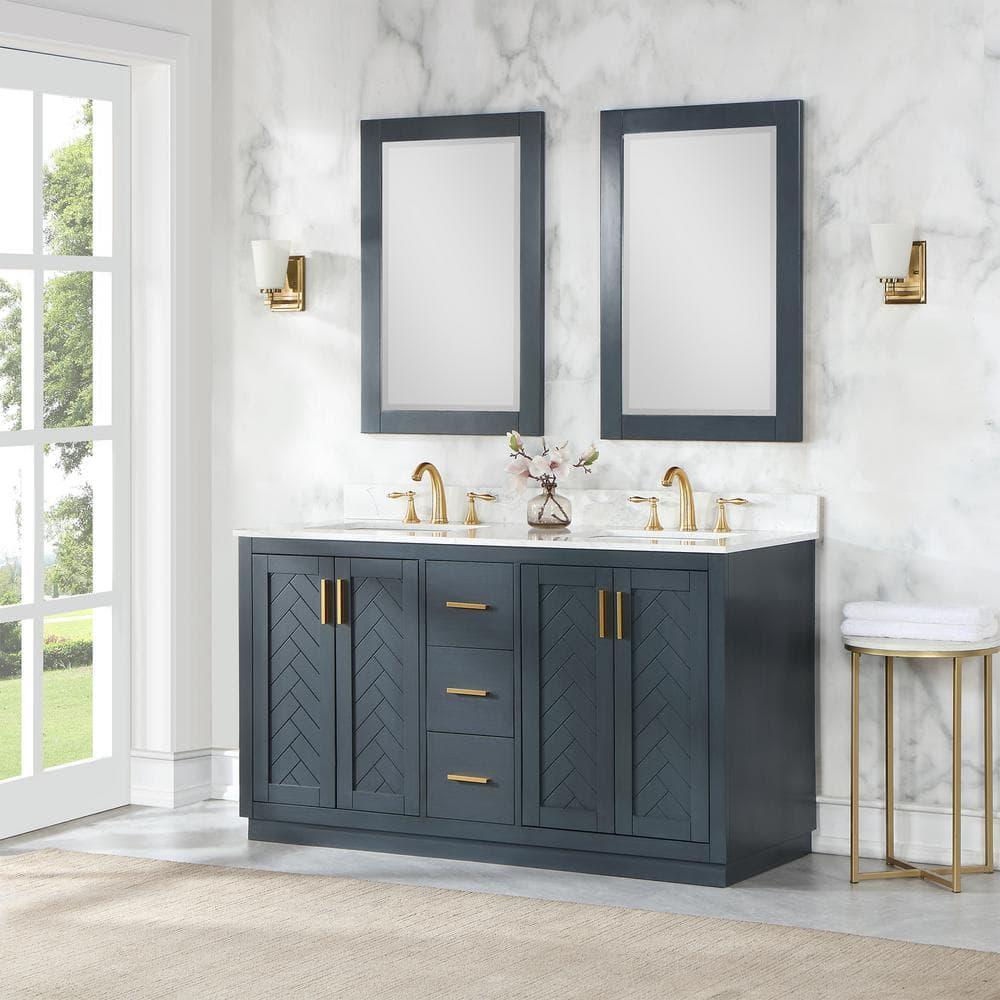 Ivy Wood Flat Wall Mirror