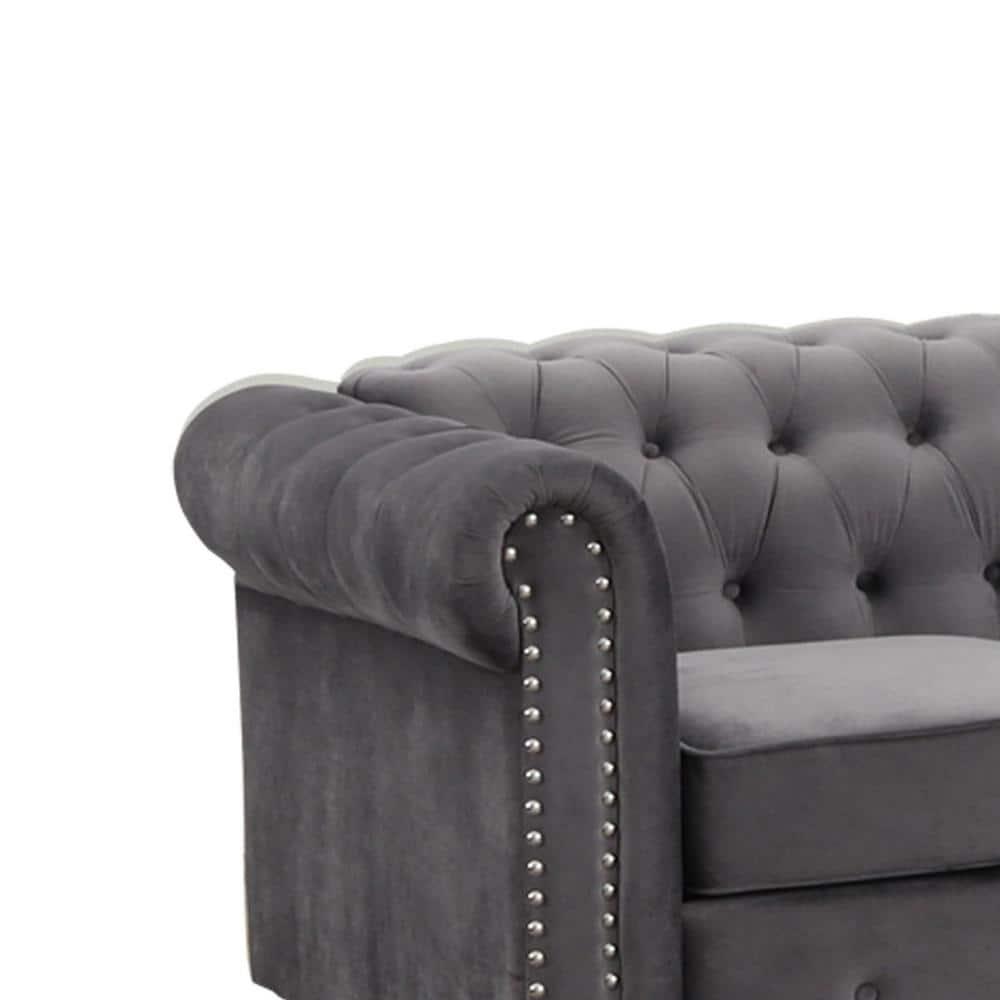 YS001 Velvet Armchair