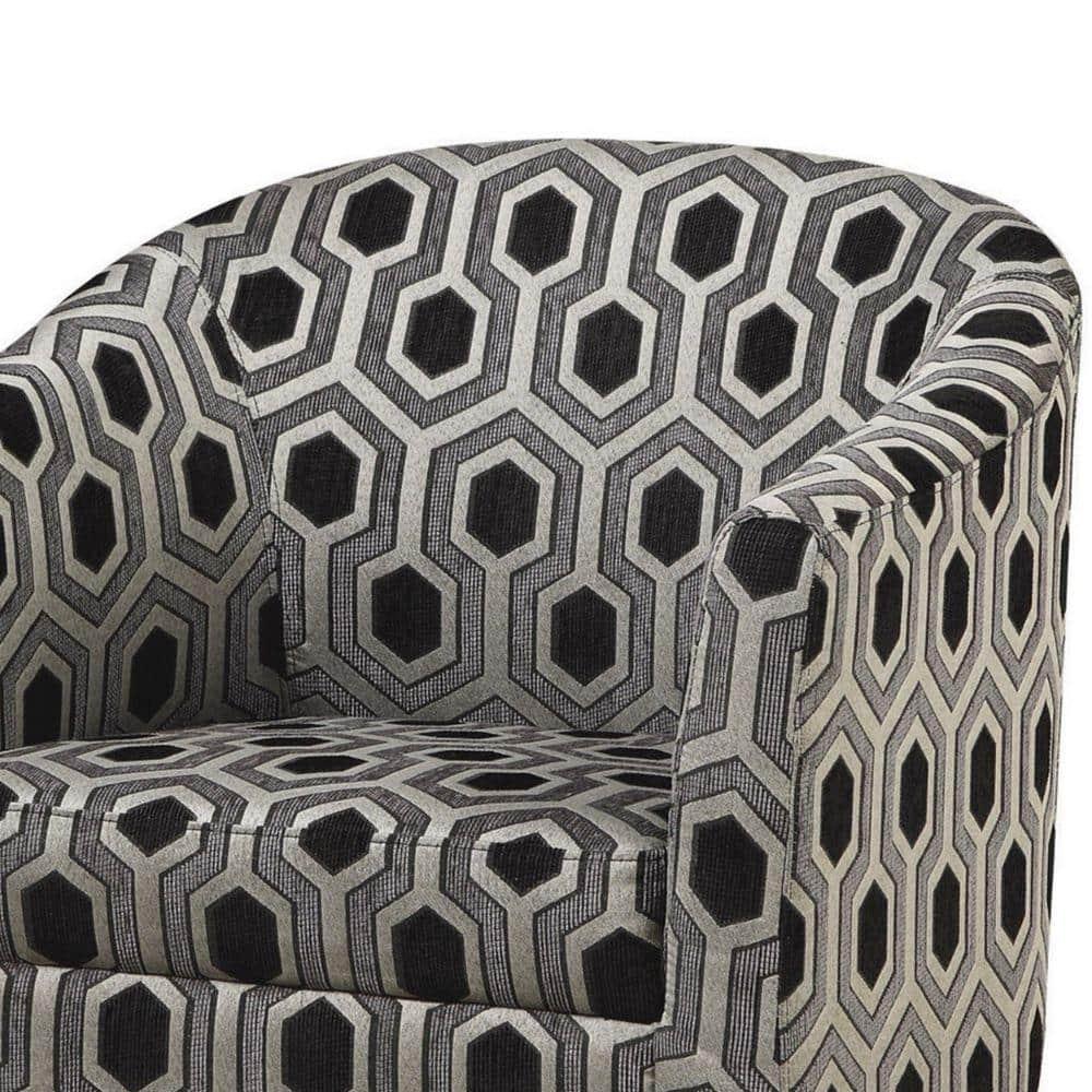 Jansen Upholstered Barrel Chair